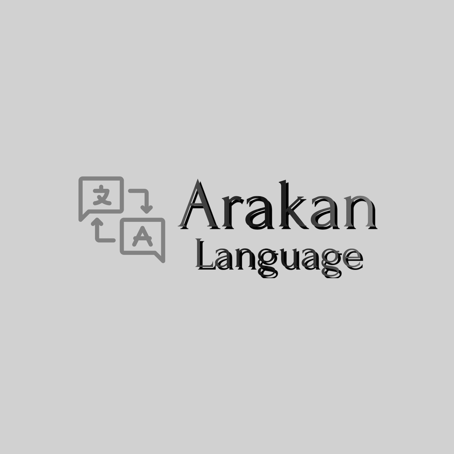 Arakanese Language Logo